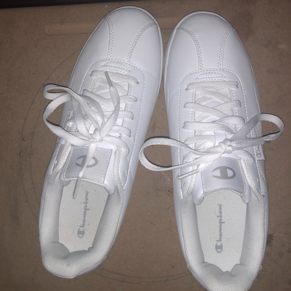 All White Champion Men's Rally Court White Size 11